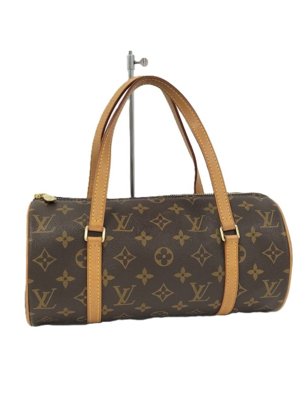 Louis Vuitton Papillon PM Handbag Monogram Brown